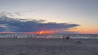 Sunset in Wasaga Beach Ontario Canada [upl. by Ymmij146]