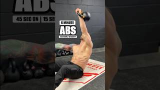 6 Min Kettlebell ABS  Get ready to dig deep on this one kettlebellworkout coreworkout abs [upl. by Eitisahc17]