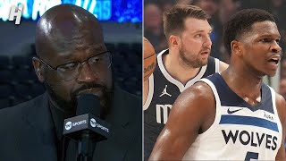 Inside the NBA reacts to Wolves vs Mavericks Game 3 Highlights [upl. by Ardnalac]