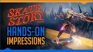 Youve never seen or heard a game quite like Skate Story HandsOn Impressions [upl. by Nelo]