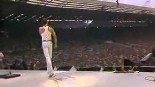 Queen Live Aid Wembley Stadium 1985 GRANDIOSO FREDDIE [upl. by Verner895]