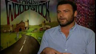 Liev Schreiber interview for Taking Woodstock [upl. by Vanya]