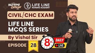 Episode  28 Life Line MCQs Series For CIVILCHC Exam  By Vishal Sir [upl. by Congdon]