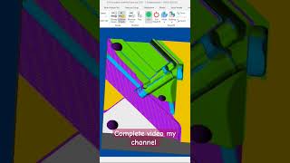 Vmc programming delcam cadcamcnc programming cad design [upl. by Gautier]