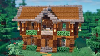 CASA MEDIEVAL GRANDE  MINECRAFT TUTORIAL [upl. by Mellie]