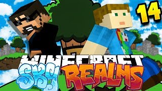 WE GO HUNTING FOR HEADS in Minecraft SKY REALMS [upl. by Ylagam]