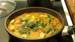 Coconut Curry Tofu Recipe vegan glutenfree vegetarian [upl. by Stu356]