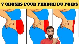 7 astuces à faire si vous voulez perdre du poids rapidement [upl. by Siri271]