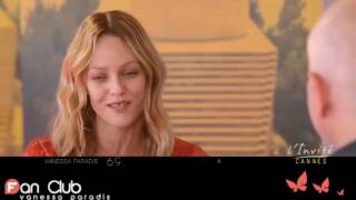 VANESSA PARADIS  CANNES 2016  INTERVIEW [upl. by Francoise]