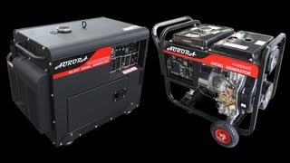 Aurora Silent Diesel Generators [upl. by Shear]