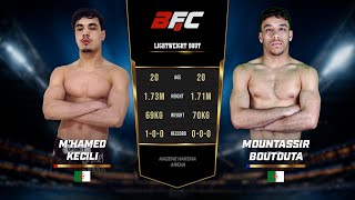 BFC8 Mhamed KECILI VS Mountassir Abderrazak BOUTOUTA [upl. by Llevart77]