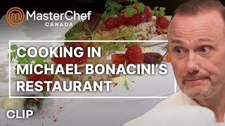 Honouring Michael Bonacinis Kitchen  MasterChef Canada  MasterChef World [upl. by Oinesra]