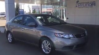 2012 Kia Forte EX  In Depth Walk Around  Sherwood Park Hyundai [upl. by Akiwak]