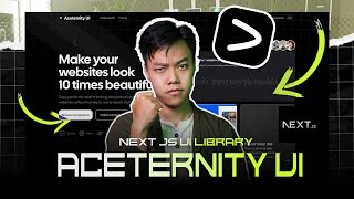 Aceternity UI Bikin Animasi Website kekinian dalam hitungan menit 😭 [upl. by Seerdi234]