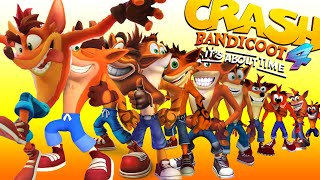 Crash Bandicoot The Wrath of Cortex PS2 Title Screen amp Prologue [upl. by Hitchcock]