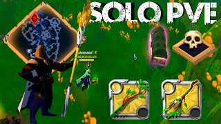 TE ESEÑO a SOLEAR todos los BOSSES DE 🌿ESTATICA 🌿 SOLO PVE  ALBION ONLINE PVE ⚔️ [upl. by Broek]