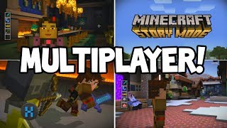 Minecraft Story Mode SEASON 2  NEW MULTIPLAYER [upl. by Vasquez50]