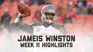 Jameis Winston Throws for 331 Yards amp 1 TD  Bucs vs Chiefs  NFL Week 11 Player Highlights [upl. by Yelda]