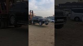 Range Rover Black in our yard for Loading with Lifter Lifter RangeRover LifterLoading CarCarrier [upl. by Sally]