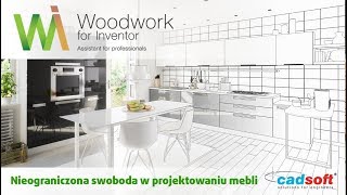 Woodwork for Inventor  projektowanie kuchni [upl. by Ardine266]