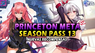 Cruise Mission 13  Princeton META y Skin de U410 Nuevas Skins de Gear  Azur Lane Español [upl. by Atteloj]