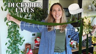 December Plant Faves  Syngonium Callisia Ficus Anthurium Alocasia amp Philodendron VLOGMAS DAY 24 [upl. by Howes]