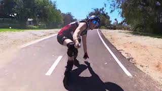 Dunsborough Inline Skating  Ultra Marathon Insta 360 x3 Tomahawk [upl. by Harriet]