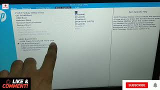 HP Laptop  Boot Menu amp BIOS Options in new model 2020 [upl. by Remle180]
