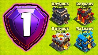 BESTE ANGRIFF STRATEGIE für RATHAUS 915 Clash of Clans [upl. by Goulder]