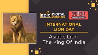 World Lion Day  Asiatic Lion  Pride of India  EPIC [upl. by Alodie]