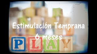 Ejercicios de Estimulación temprana  6 meses [upl. by Nikal]