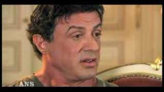 STALLONE DISCUSSES RAMBO VERSUS ROCKY [upl. by Alaaj495]