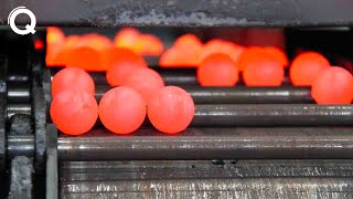 Watch How Steel Balls are manufactured in the factory and Other Amazing Forging Production Methods [upl. by Aneen]