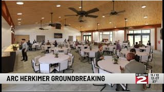 Groundbreaking Ceremony for New Arc Herkimer Event Center [upl. by Airtemed]