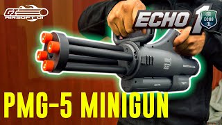 Cheapest Lightest Craziest Airsoft Minigun  Airsoft GI [upl. by Xenos627]