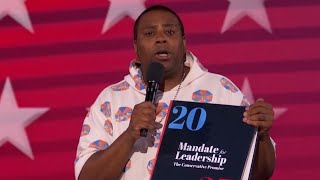 SNL star Kenan Thompson speaks at 2024 DNC Aug 21 2024 [upl. by Niveb]