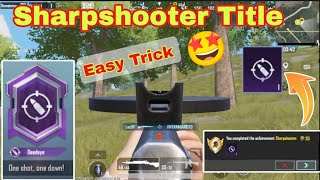 HOW TO GET DEADEYE  HOW TO GET SHARPSHOOTER OR DEADEYE TITLE [upl. by Julie341]