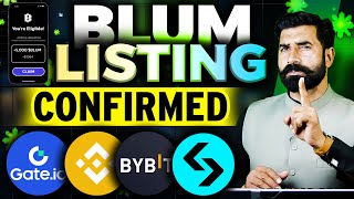 Blum Listing Confrimed on Top Crypto Exchanges Gateio Binance OKX Bitget Bybit  Albarizon [upl. by Riamu]