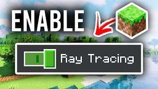 How To Enable Ray Tracing In Minecraft  Full Guide [upl. by Daberath]