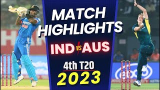 🔴India vs Australia 4th T20 Match Highlights  IND vs AUS T20 HIGHLIGHTS  IND vs AUS T20 Series [upl. by Atyekram]