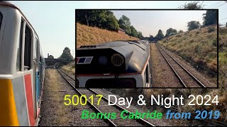 50017 Royal Oak Day Night amp Cab Ride at the Great Central Railway [upl. by Attelra]