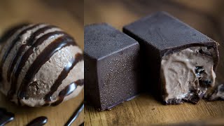 ASMR Cooking  Chocolate ice cream recipe [upl. by Reh690]