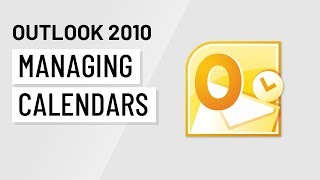 Microsoft Outlook 2010 Managing Calendars [upl. by Limemann196]