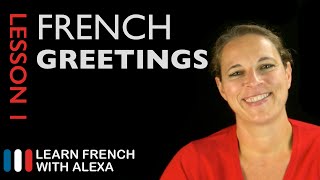 French Greetings French Essentials Lesson 1 [upl. by Seleta540]