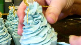 Edens Secret  Unmoulding Sea Kay Cupcake Soaps [upl. by Chevalier]