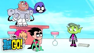 Flushing Raven  Teen Titans Go  Cartoon Network [upl. by Ecerehs]