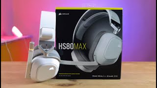 CORSAIR HS80 MAX Wireless review de la nueva bestia en audio de CORSAIR  GameIt ES [upl. by Anyahc]