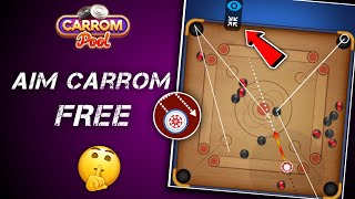 Carrom Pool Hack Free Apps 🤩  Aim Carrom  Carrom Pool [upl. by Nauqat]