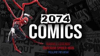 Marvel Legends Series Superior SpiderMan Marvel 85th Anniversary figure review [upl. by Kreiner818]