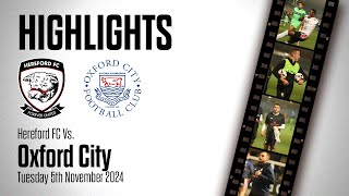 HIGHLIGHTS  Hereford 02 Oxford City [upl. by Weksler302]